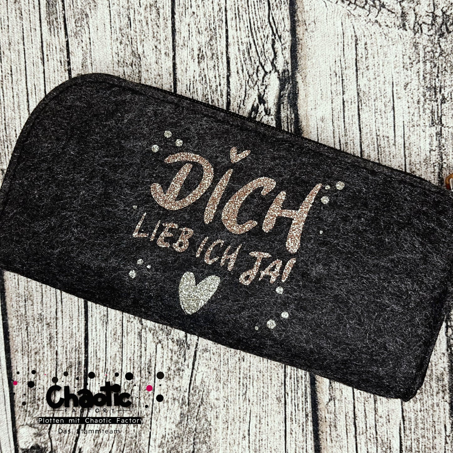 Plotterdatei Dich lieb ich ja!