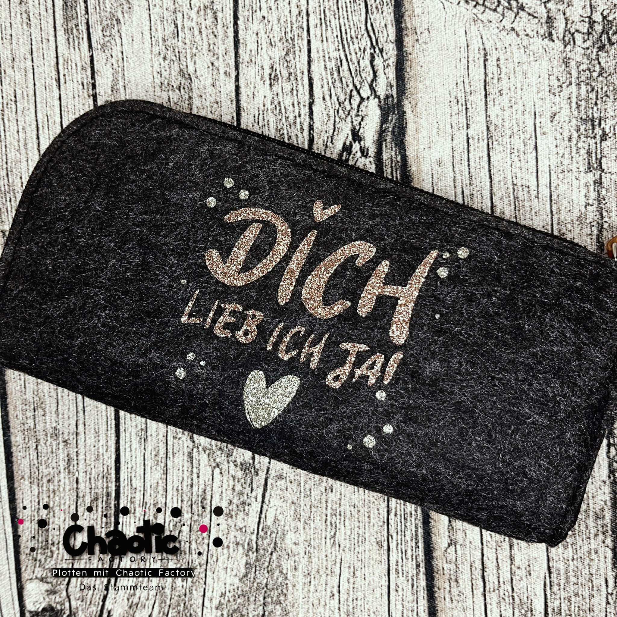 Plotterdatei Dich lieb ich ja!