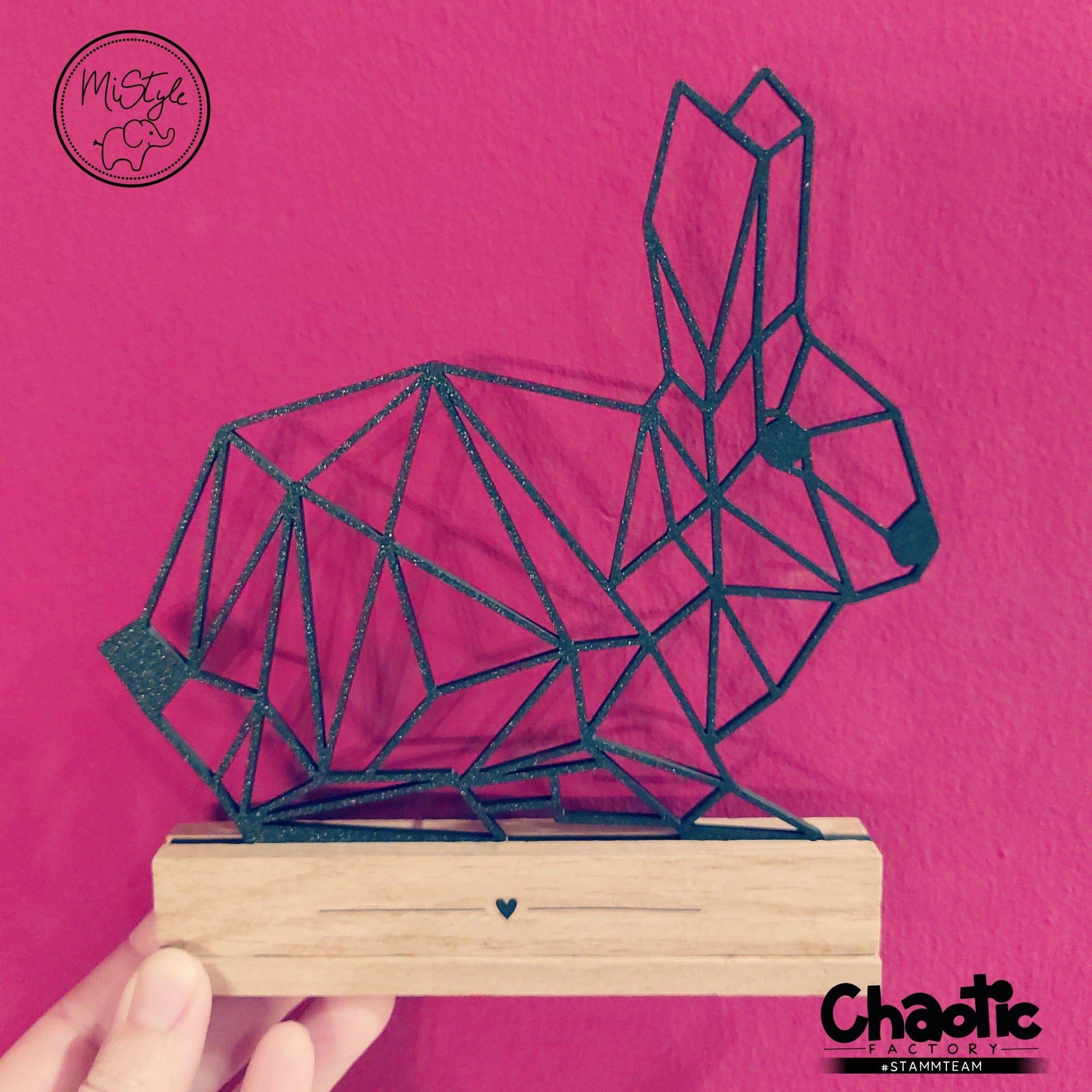 Lasercut Geohase