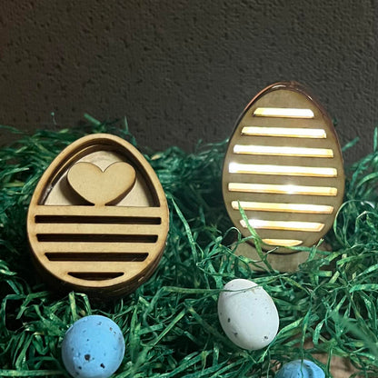 Lasercut Lichtereier