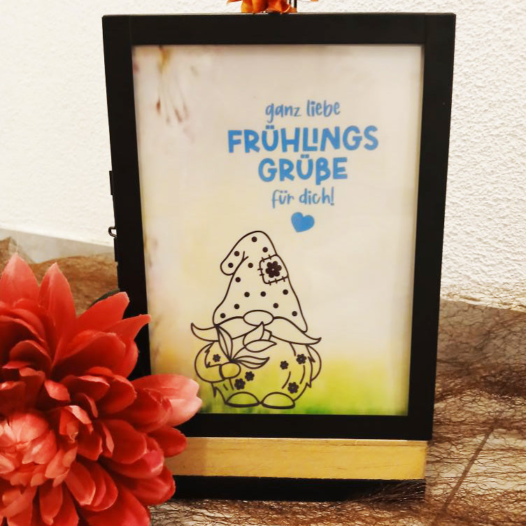 Plotterdatei Spring Gnome
