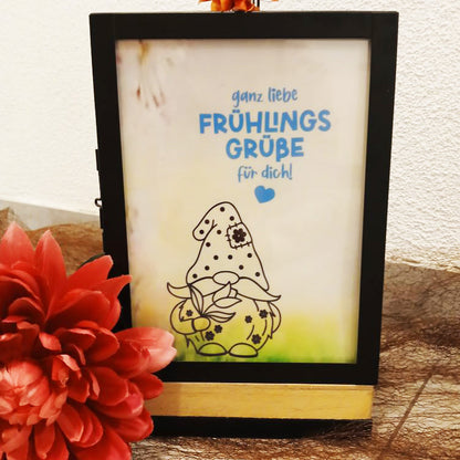 Plotterdatei Spring Gnome