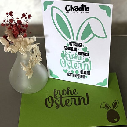 Plotterdatei Frohe Ostern!