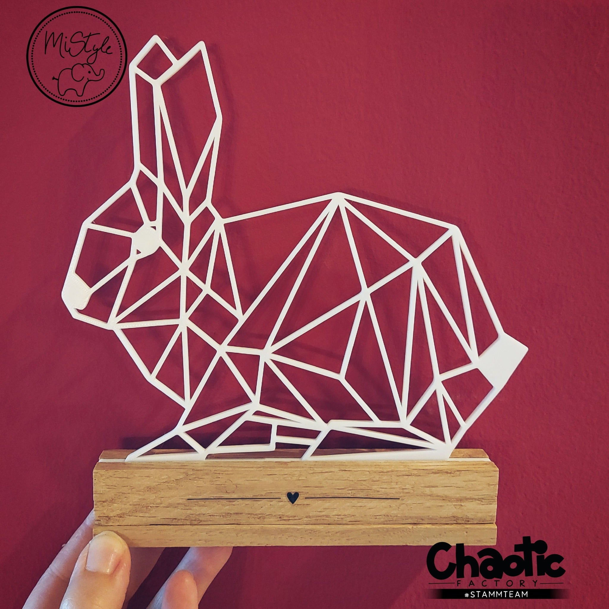 Lasercut Geohase