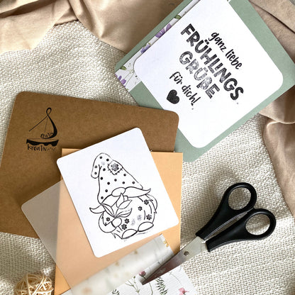 Plotterdatei Spring Gnome
