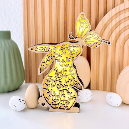 Lasercut Lichterhase