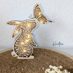 Lasercut Lichterhase