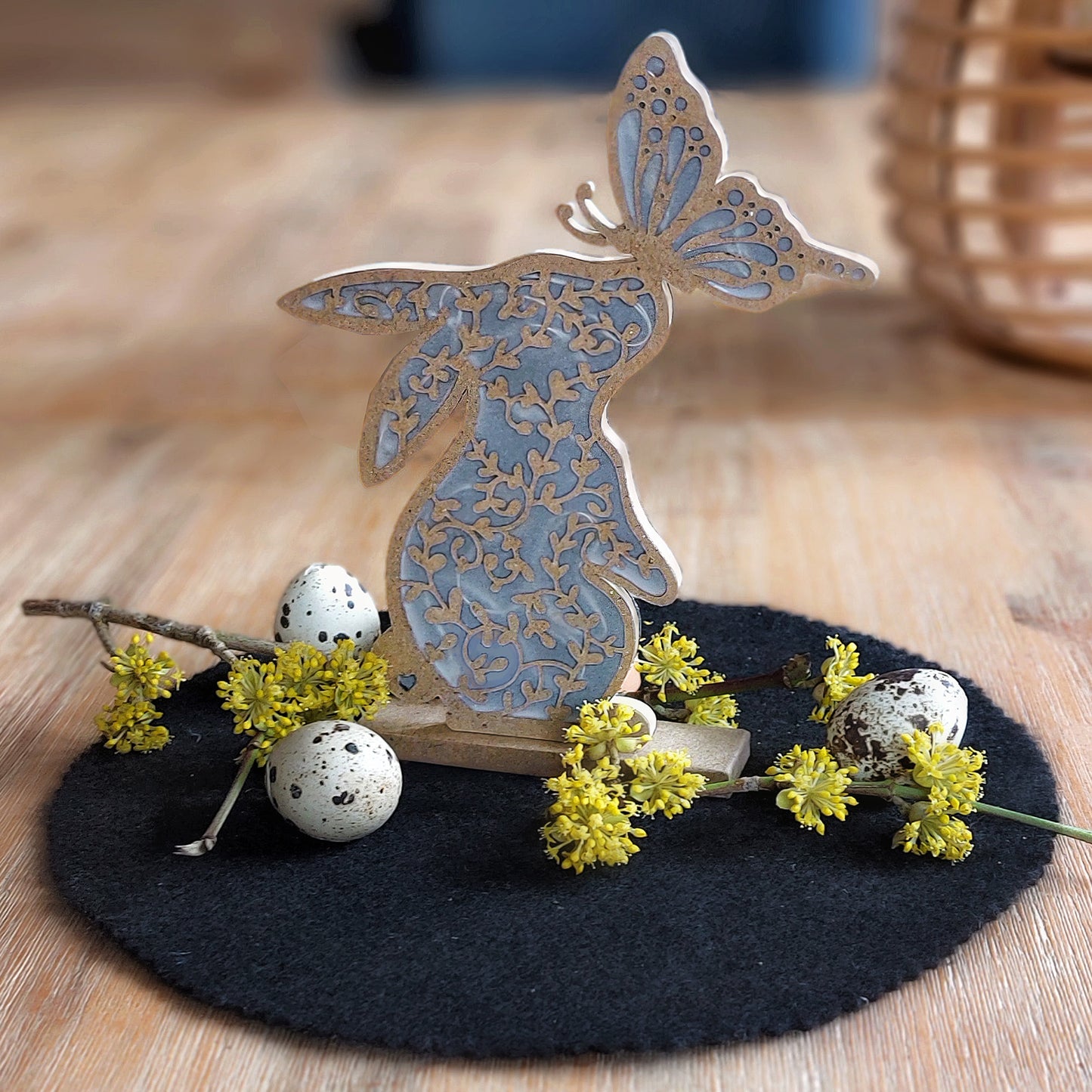 Lasercut Lichterhase
