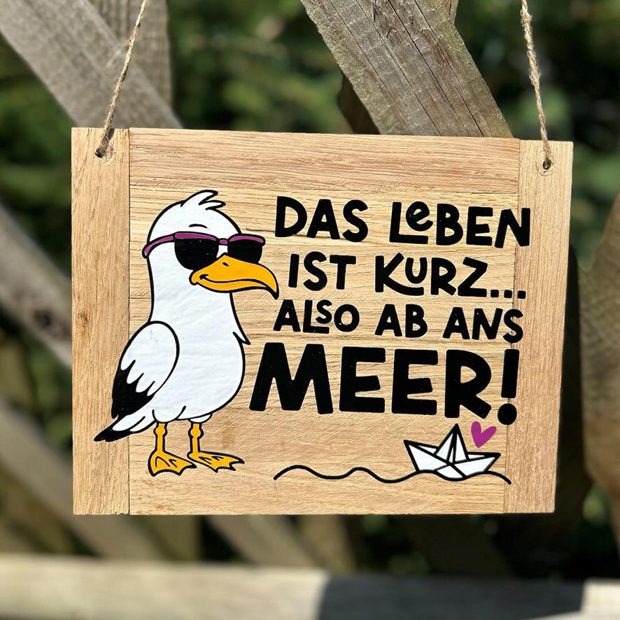 Plotterdatei Ab ans Meer!