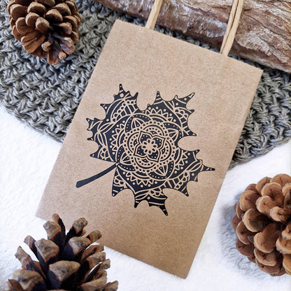 Plotterdatei Mandala Leaves