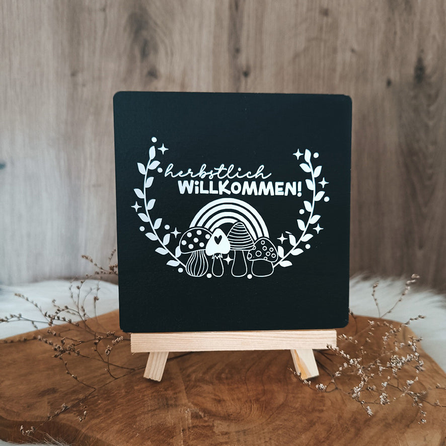 Plotterdatei Herbstlich Willkommen