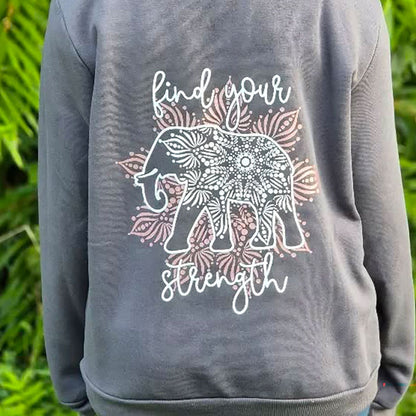 Plotterdatei Mandala Elephant