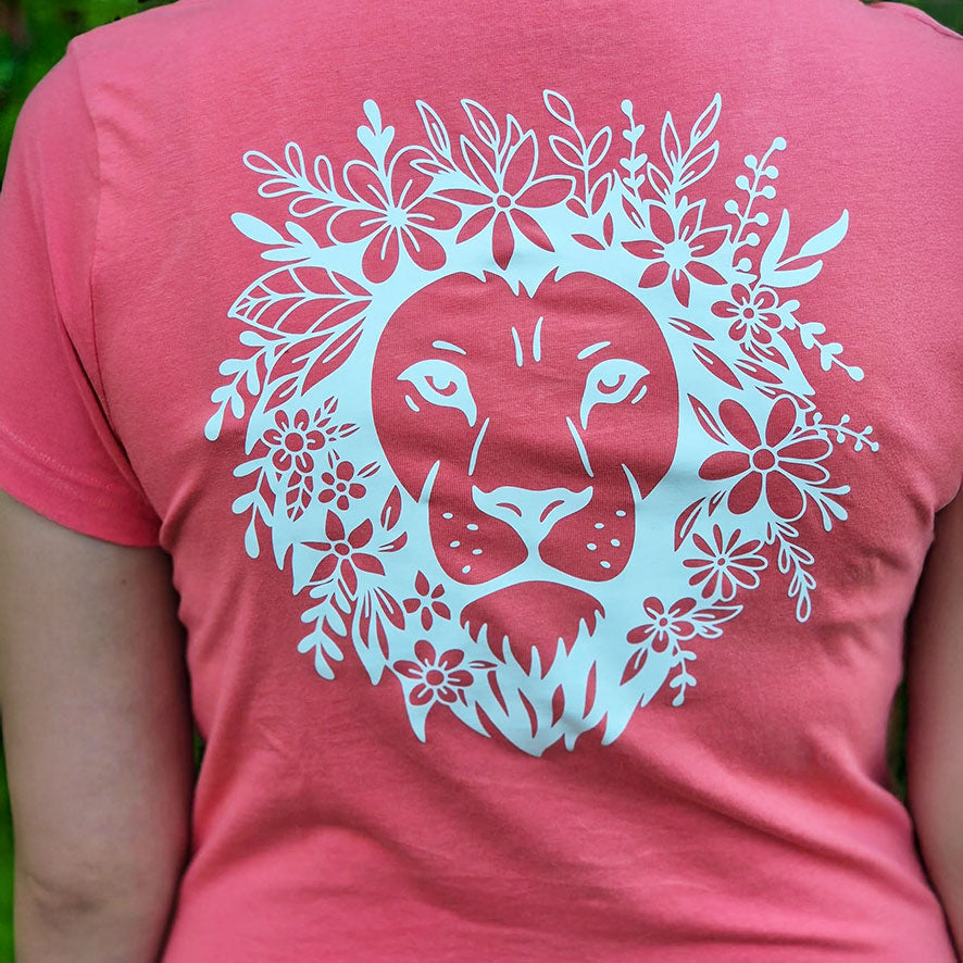 Plotterdatei Flower Lion