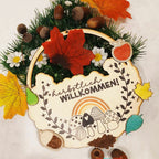 Plotterdatei Herbstlich Willkommen