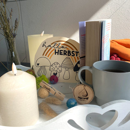 Plotterdatei Herbstlich Willkommen