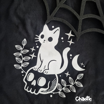 Plotterdatei Skull Cat