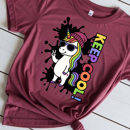 Plotterdatei Cool Unicorn