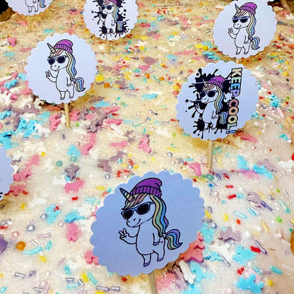 Plotterdatei Cool Unicorn