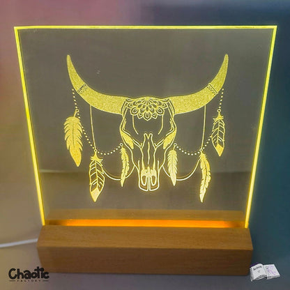 Plotterdatei Boho Skull