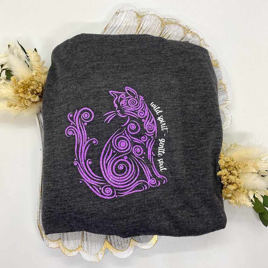 Plotterdatei Calligraphy Cat