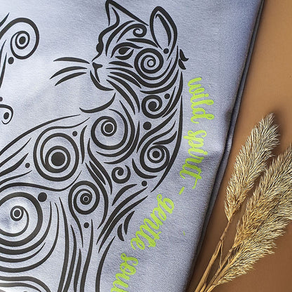 Plotterdatei Calligraphy Cat