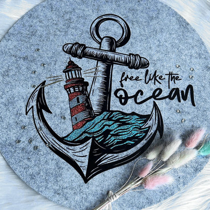 Plotterdatei Free Like The Ocean