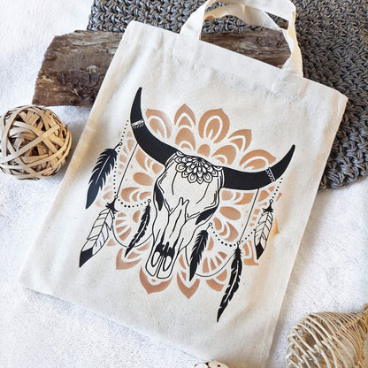 Plotterdatei Boho Skull