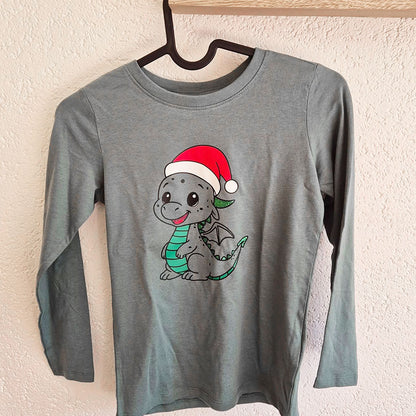 Plotterdatei Kleiner Weihnachtsdrache