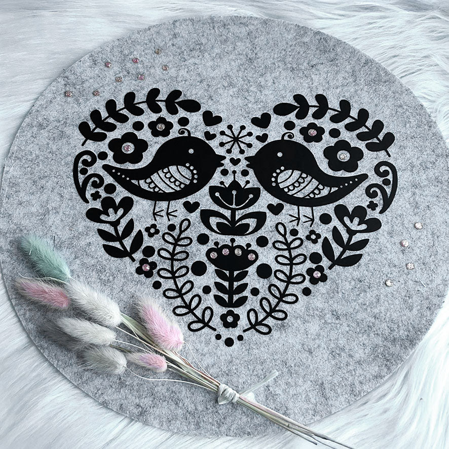 Plotterdatei Skandi Heart