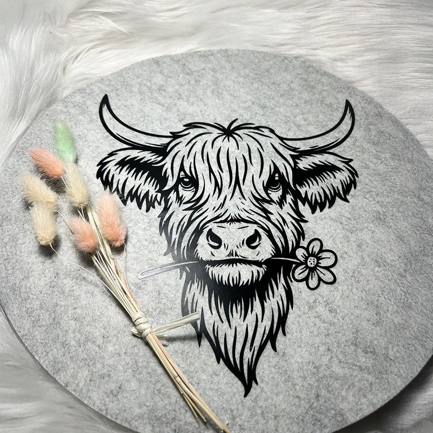 Plotterdatei Highland Cow