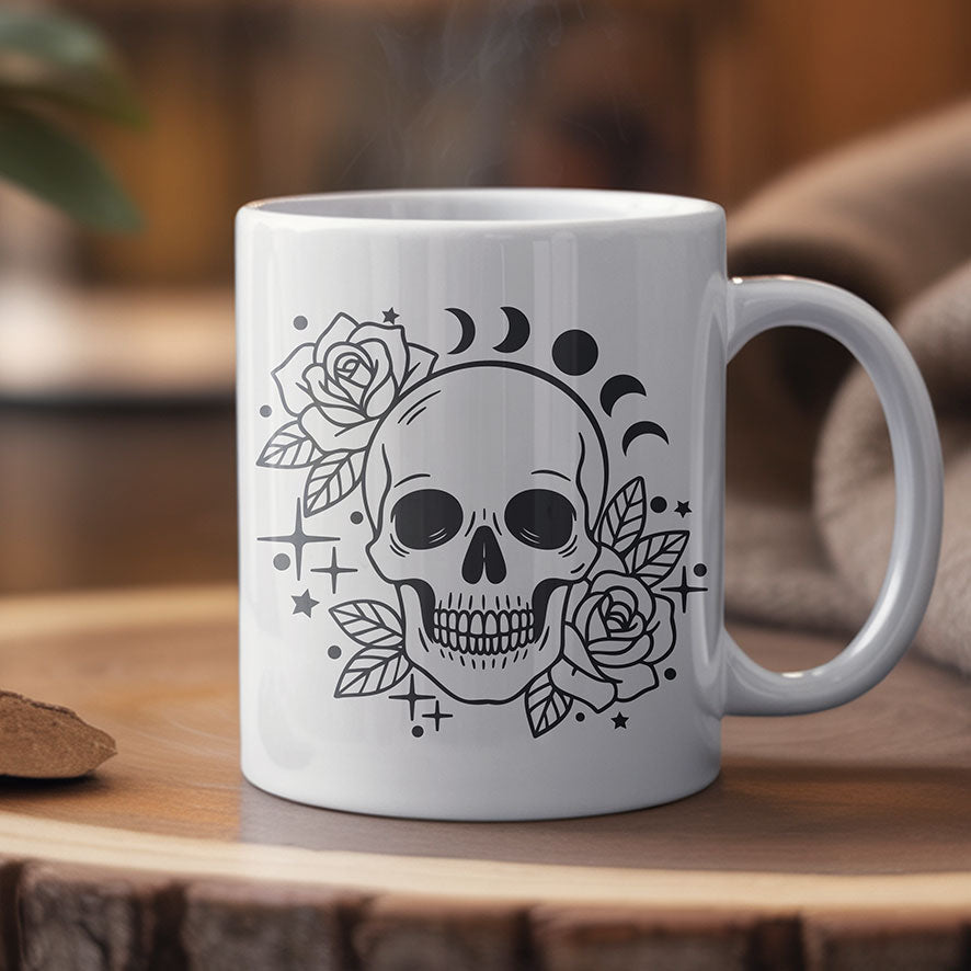 Plotterdatei Celestial Skull