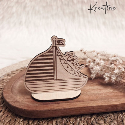 Plotterdatei Kleines Segelboot