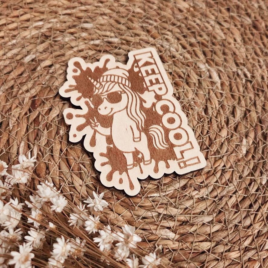 Plotterdatei Cool Unicorn