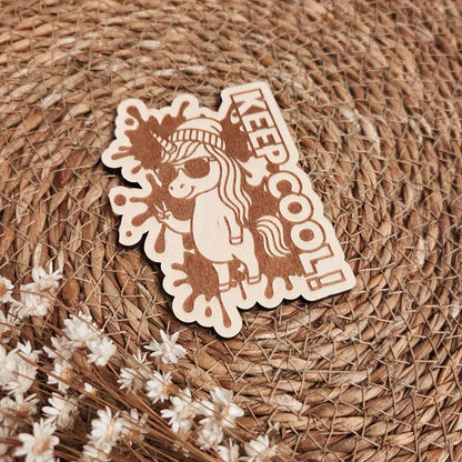 Plotterdatei Cool Unicorn