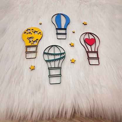 Plotterdatei Heißluftballons