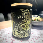 Plotterdatei Calligraphy Cat
