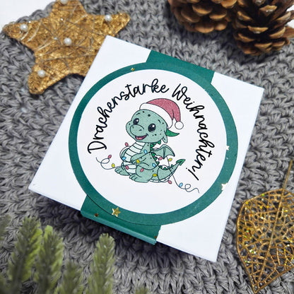 Plotterdatei Kleiner Weihnachtsdrache