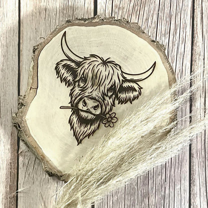 Plotterdatei Highland Cow