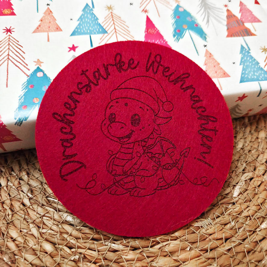 Plotterdatei Kleiner Weihnachtsdrache