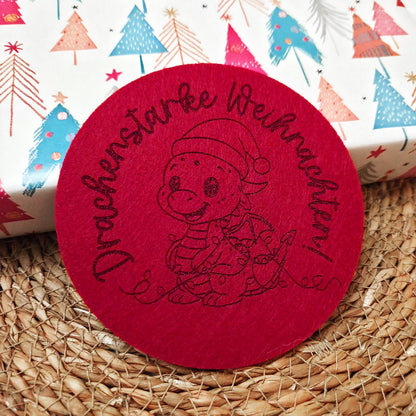 Plotterdatei Kleiner Weihnachtsdrache