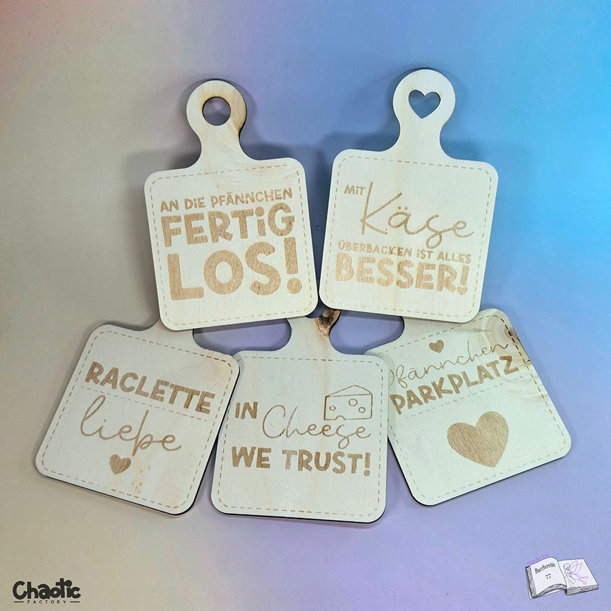 Lasercut RacletteLiebe