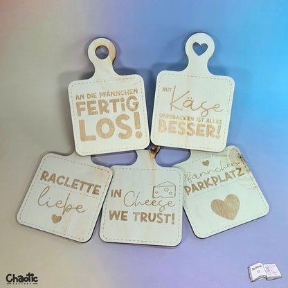 Lasercut RacletteLiebe