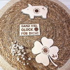 Plotter- & Lasercutdatei Glücksschweinchen