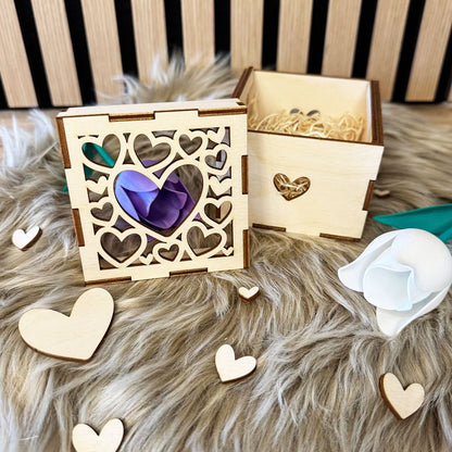 Lasercut Herzbox