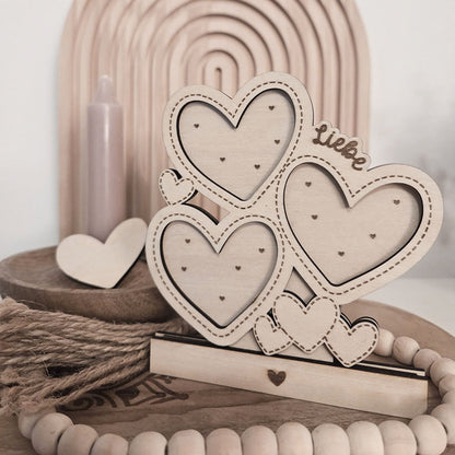 Lasercut Herzensbilder