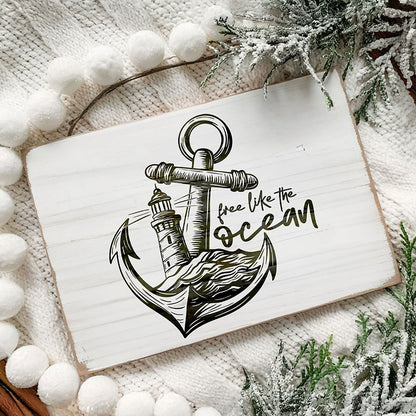 Plotterdatei Free Like The Ocean