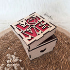 Lasercut Herzbox