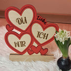 Lasercut Herzensbilder