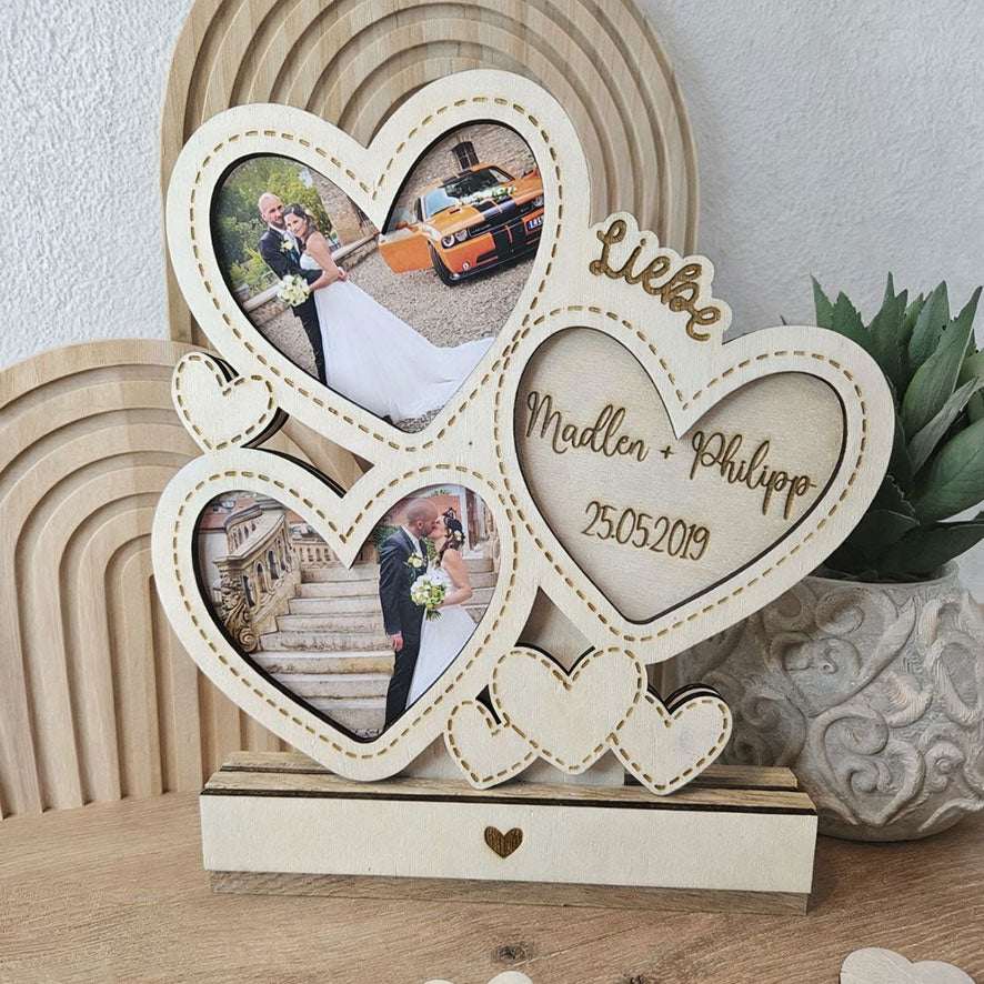 Lasercut Herzensbilder