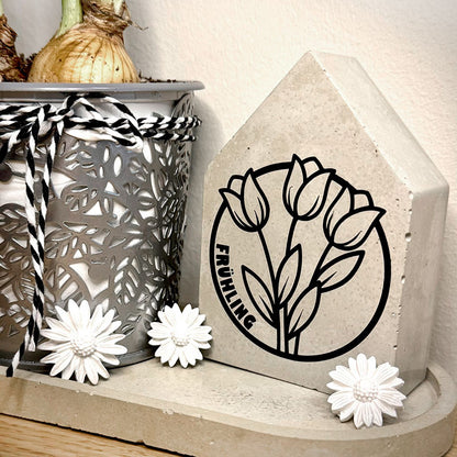 Plotterdatei & Lasercut Frühlingstulpen